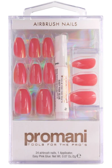 Gül Pembe Takma Tırnak Kiti Pr-5655 ürün görseli 1