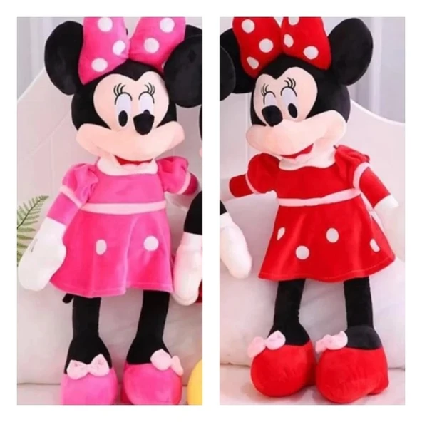 Mickey Mouse Ve Minnie Mouse Peluş Set 100CM 2 Lİ PELUŞ SET ürün görseli 1
