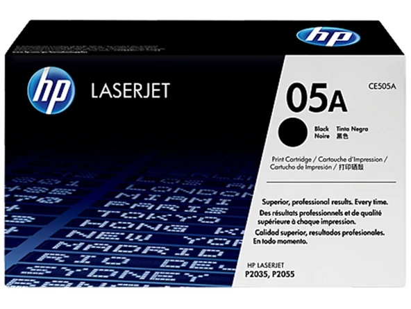 HP 05A Black Siyah 2.300 Sayfa Toner CE505A ürün görseli 1