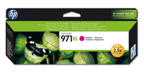 HP 971XL Magenta Kırmızı 6.600 Sayfa Kartuş CN627A ürün görseli 1