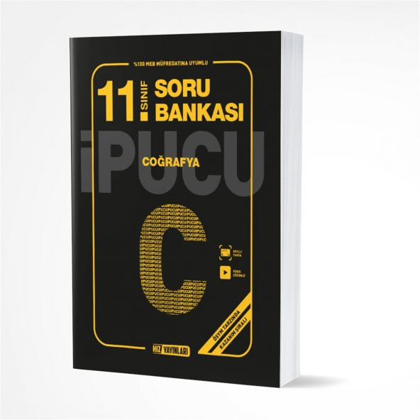 Hız Yayınları 11. Sınıf Coğrafya İpucu Soru Bankası 2023 ürün görseli 1