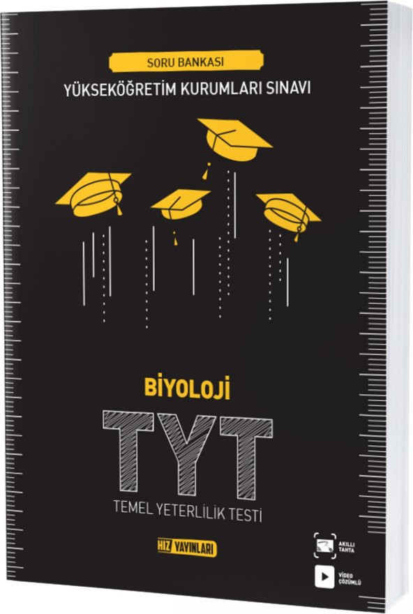 Hız Yayınları Tyt Biyoloji Soru Bankası 2023 ürün görseli 1