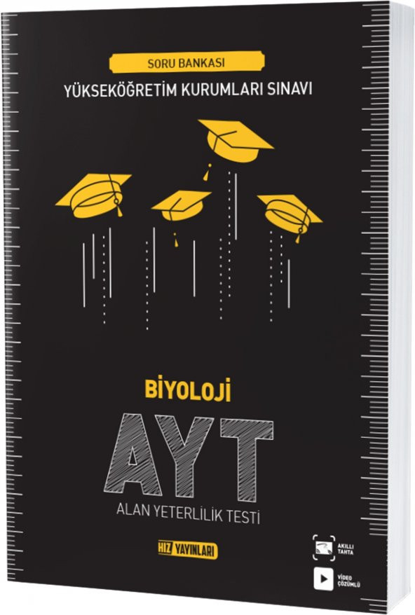 Hız Yayınları Ayt Biyoloji Soru Bankası 2023 ürün görseli 1