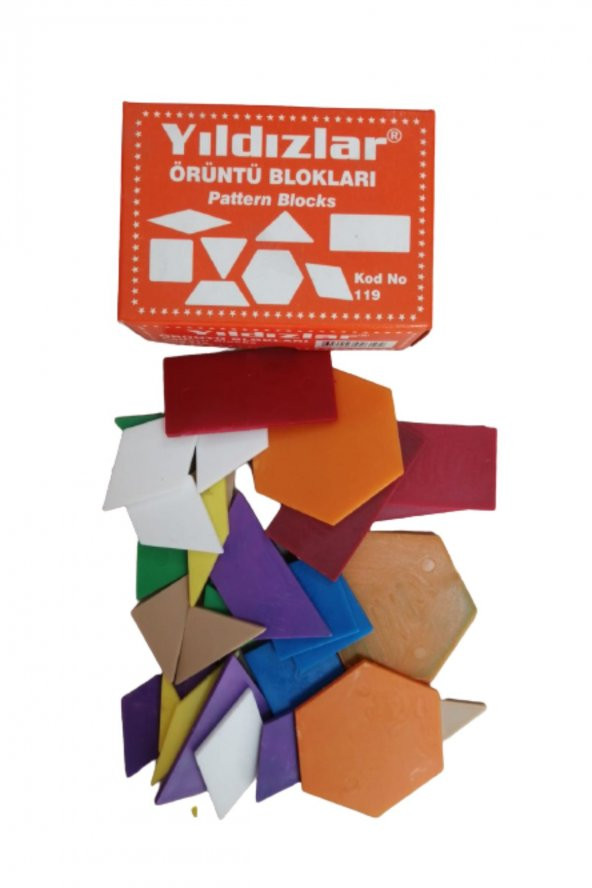 Örüntü Blokları Plastik 32 li ürün görseli 1