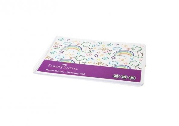 Resim Defteri Büyük Boy 35x50 Faber Castell Resim Defteri 35*50 15 Sayfa Büyük Boy Resim Defteri ürün görseli 1