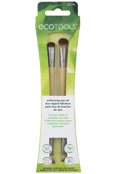 Eye Enhancing Duo Brush 2li Göz Fırçası Ec-1217 ürün görseli 1