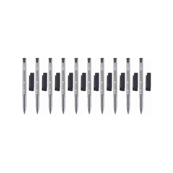 Faber Castell Tükenmez Kalem 1440 0.8 Mm Siyah - 10 Adet ürün görseli 1