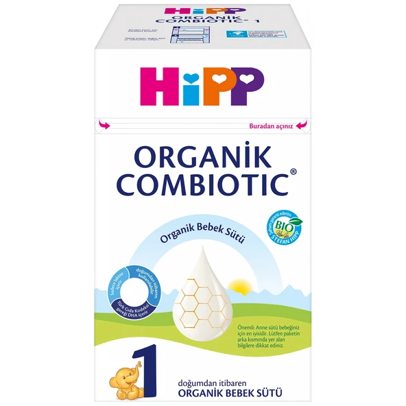 Hipp 1 Organik Combiotic Bebek Sütü 800 Gr ürün görseli 1