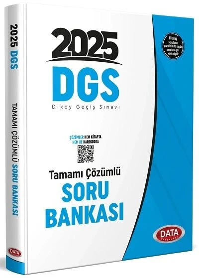 Data 2025 DGS Soru Bankası Çözümlü Data Yayınları ürün görseli 1