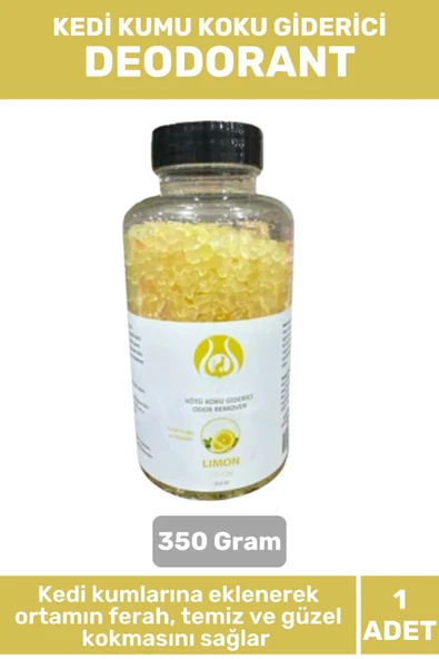 Premium Evcil Hayvan Pet Magnezyum Epsom Tuzu LİMON Kokulu Kedi Kumu Kötü Koku Giderici Deodorant ürün görseli 1
