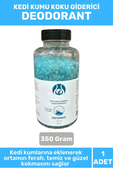 Premium Evcil Hayvan Pet Magnezyum Epsom Tuzu OKYANUS Kokulu Kedi Kumu Kötü Koku Giderici Deodorant ürün görseli 1