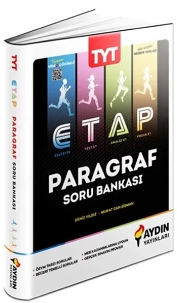 TYT Paragraf ETAP Soru Bankası Aydın Yayınları ürün görseli 1