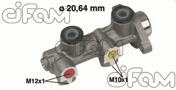 FREN ANA MERKEZİ ASTRA F 92 98 VECTRA A 88 95 CORSA B 94 00 COMBO B 96 01 20.6mm ürün görseli 1