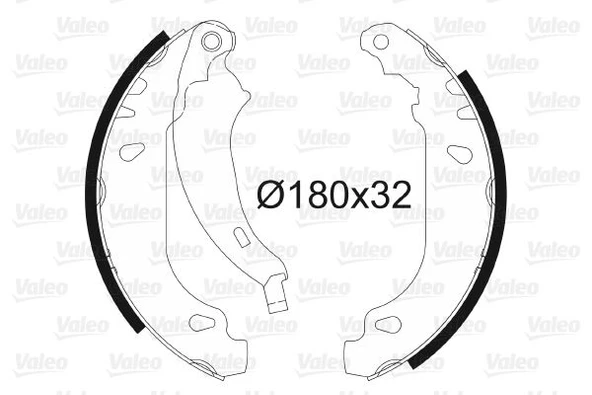 ARKA PABUÇ BALATA P206 1.4İ 1.6İ 1.4HDİ 1.9D 98 02 206 1.4 1.4HDİ 09 ABS SİZ ARAÇLAR 180x32 ürün görseli 1