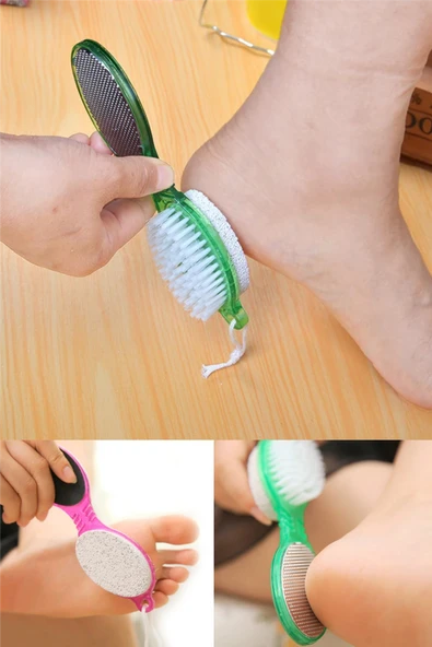 Multifonksiyonel Topuk Bakım Aleti Pratik Ergonomik Topuk Taşı Yumuşak ve Pürüzsüz Ayak Bakımı ürün görseli 1