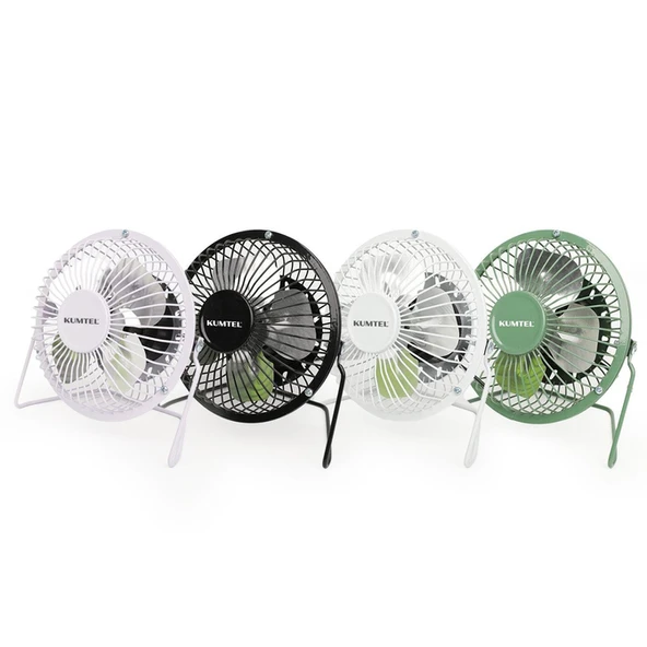 Kumtel 4'lü Masaüstü USB Fan ürün görseli 1