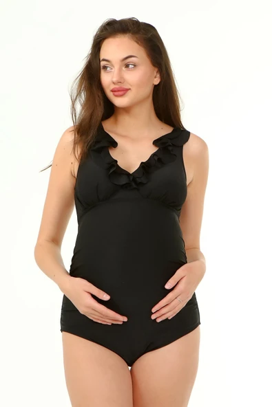 Luvmabelly MYRA4400 - Hamile Mayosu - Siyah ürün görseli 1