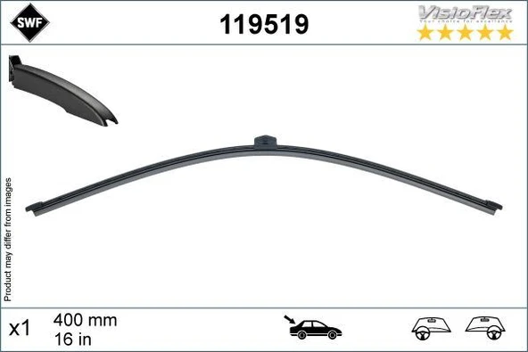 SILECEK SUPURGESI ARKA MERCEDES VITO W447 14 SWF ürün görseli 1