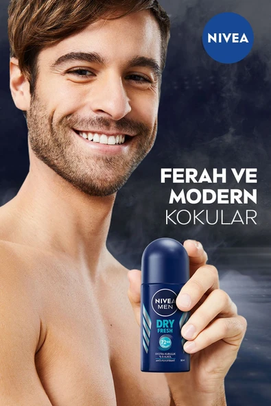 Nivea Men Roll-On Dry Fresh 50 ml - Resim 2