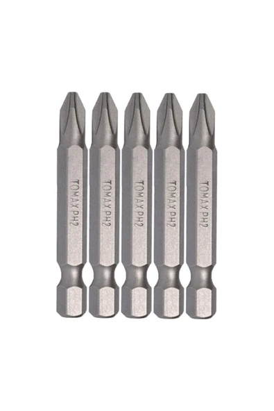Ph2 Yıldız Bits Ucu 5 Adet Şarzlı Matkap Vidalama İçin Uygun ürün görseli 1