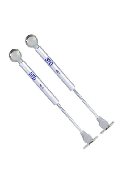 Std Dolap Amortisörü Gazlı Piston 80 Newton Gri Renk 2 Adet ürün görseli 1