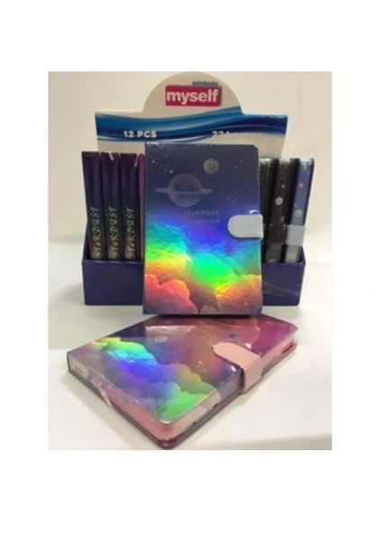 MİSYON A5 SPACE NOT DEFTERİ MANYETİK ürün görseli 1