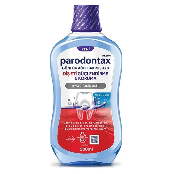 Parodontax Ağız Bakım Suyu Diş Eti Güç - Koruma 500 ml ürün görseli 1