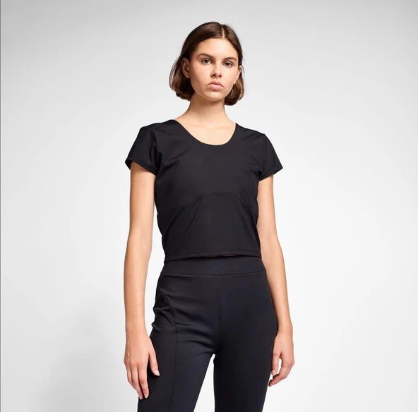 LESCON 25B-2056 ANTRENMAN KISA KOL KADIN TSHIRT ürün görseli 1