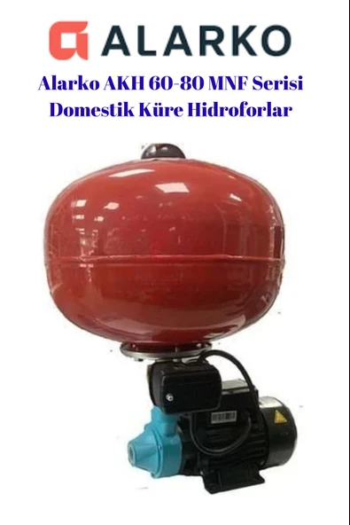 ***TAKIM***Alarko Qbm-60 - 0.5 Hp 220V 24LT Paket Hidrofor  Sistemleri Alarko ürün görseli 1