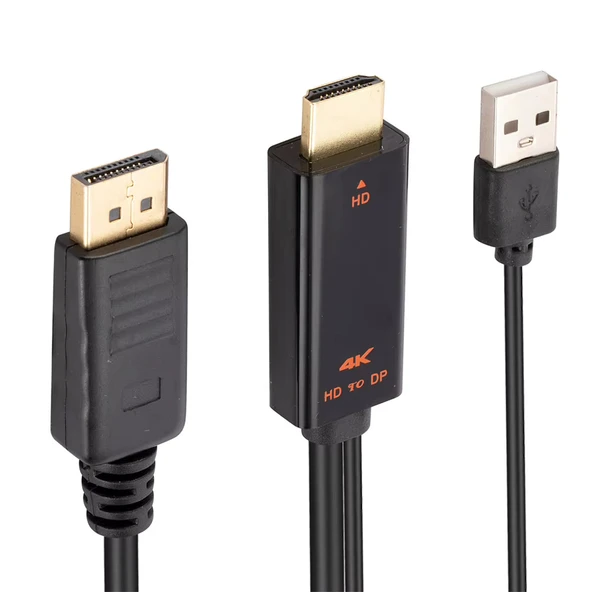 HDMI’dan DisplayPort’a Yüksek Çözünürlük Aktarımı – 4K Destekli Kablo ürün görseli 1