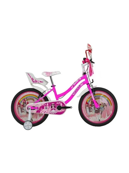 Bisan Queen Kız Çocuk Bisikleti 30CM V 20 Jant Pembe ürün görseli 1
