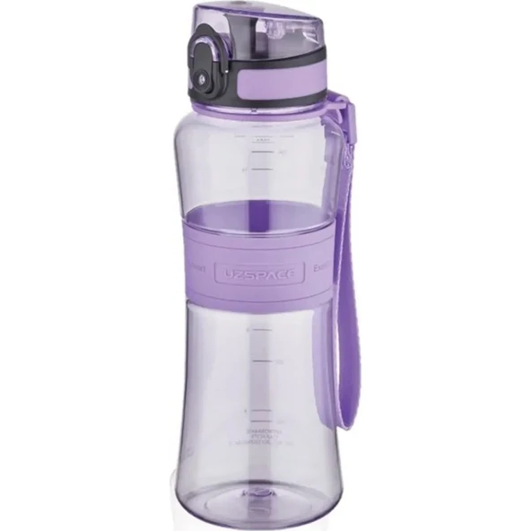 Uzspace 5026 Tritan Matara Mor 550 Ml. ürün görseli 1
