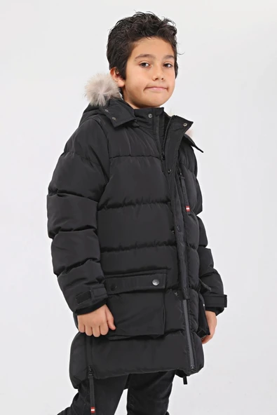 Erkek Çocuk Mont 51233s - Resim 4