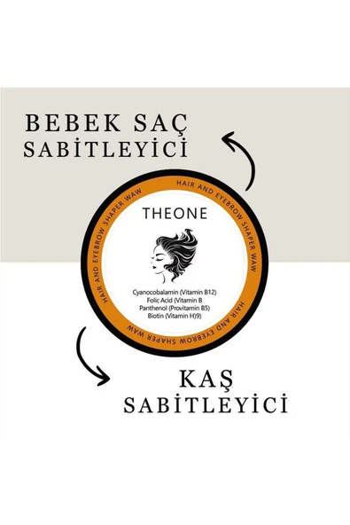 The One Kaş Şekillendirici ve Sabitleyici Wax 50 Ml Kaş Wax ürün görseli 1