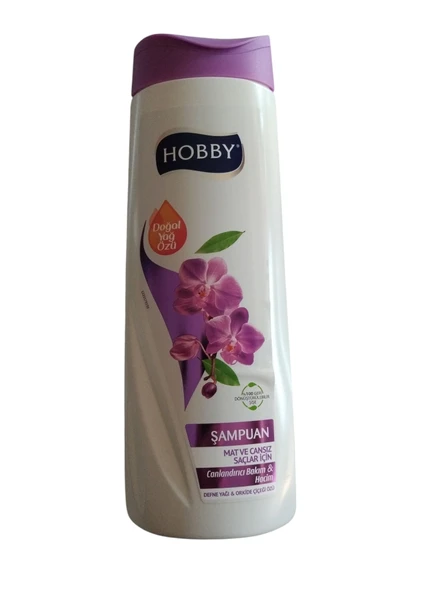 Hobby Şampuan Defne Yağı ve Orkide Çiçeği Özlü 500 Ml ürün görseli 1