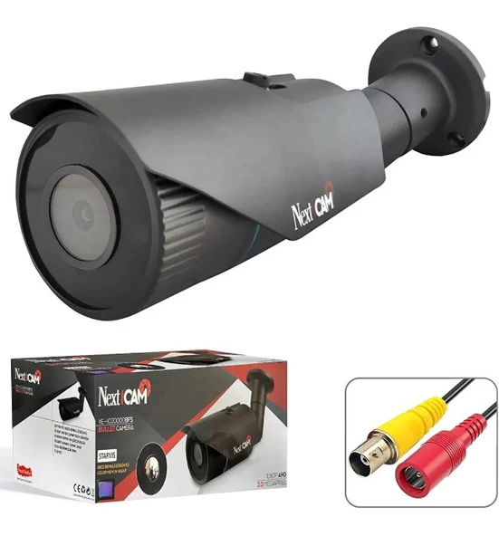 Nextcam YE-HD 20000 BFS 3.6MM Starlight Bullet Kamera ürün görseli 1