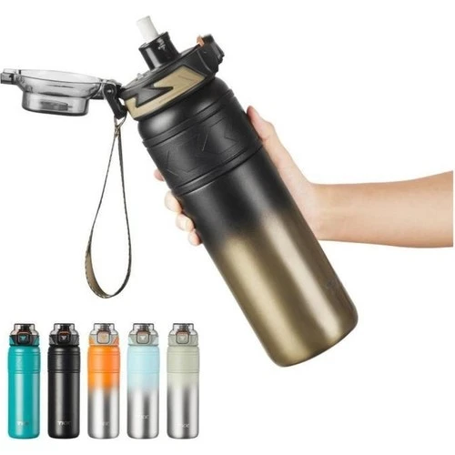 Tkk Çelik Termos 900 Ml T2025  Turuncu - Resim 2