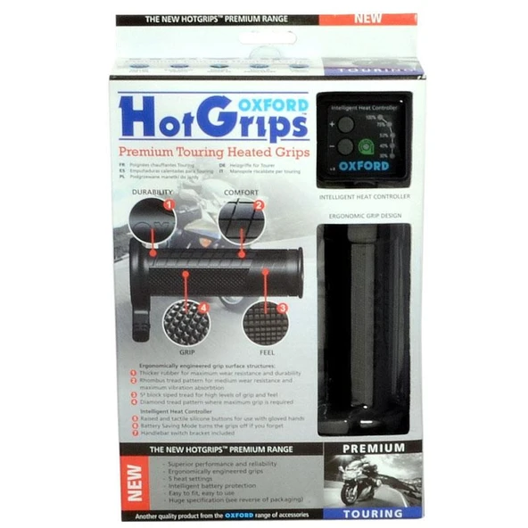 Oxford Motosiklet HotGrips Premium Toring Elcik Isitma OF691 ürün görseli 1