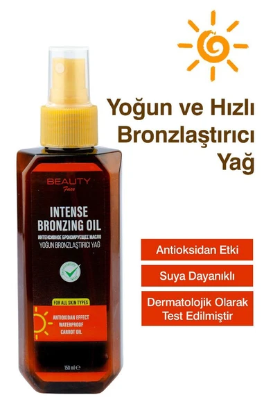 Beauty Face 0 SPF Güneş Yağı - 150 ml - Resim 5