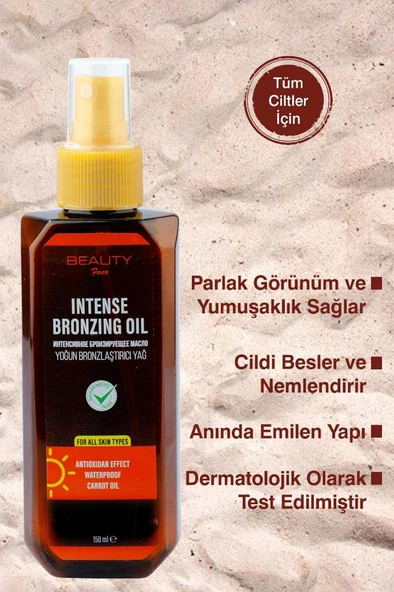 Beauty Face 0 SPF Güneş Yağı - 150 ml - Resim 2