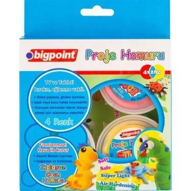 BIGPOINT PROJE HAMURU 28gr x 4 RENK 763-04 ürün görseli 1