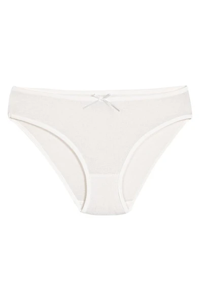 6 Adet Yıldız Bayan Bambu Bikini Külot Ekru 3912 ürün görseli 1