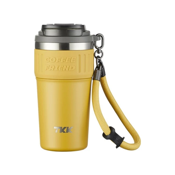 Tkk Çelik Termos Mug 630ML Sarı ürün görseli 1