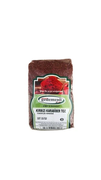 KIRMIZI KARABİBER TOZ 200 GR ürün görseli 1