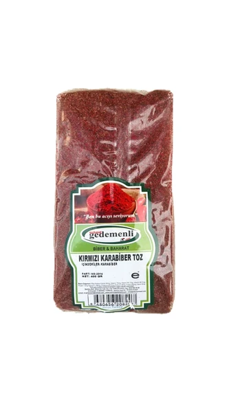 KIRMIZI KARABİBER TOZ 400 GR ürün görseli 1
