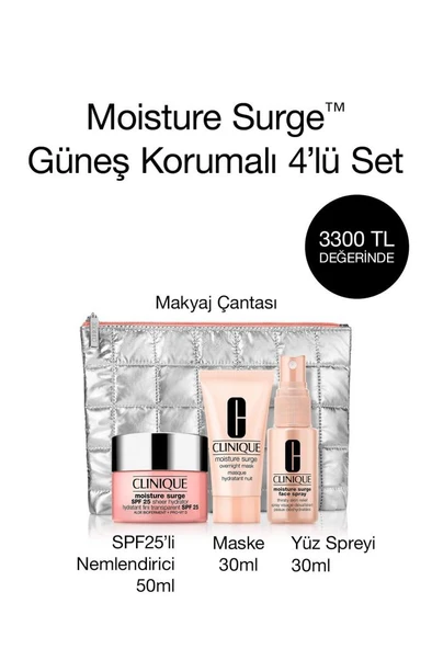Clinique Moisture Meets SPF25 50 ml Cilt Bakım Seti ürün görseli 1