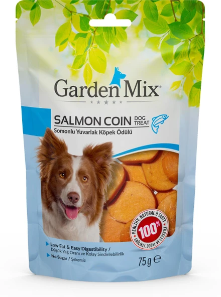 Garden Mix Somonlu Yuvarlak Köpek Ödülü 75 Gr ürün görseli 1