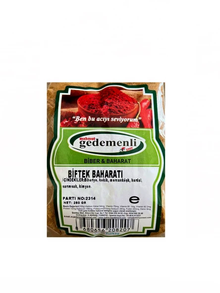 BİFTEK BAHARATI 250 GR ürün görseli 1