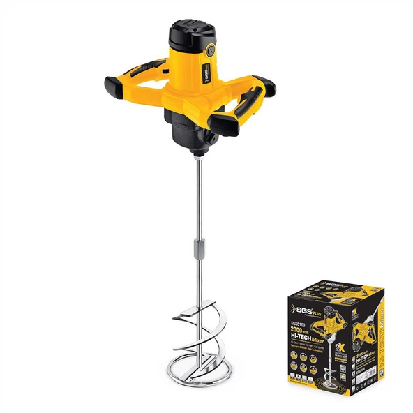 SGS BOYA VE HARÇ KARIŞTIRICI MIXER 2 VİTESLİ (2000 WATT) ürün görseli 1