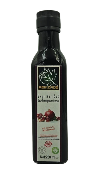 Aşıkzade Ekşi Nar Özü 250ml 340g - Resim 2